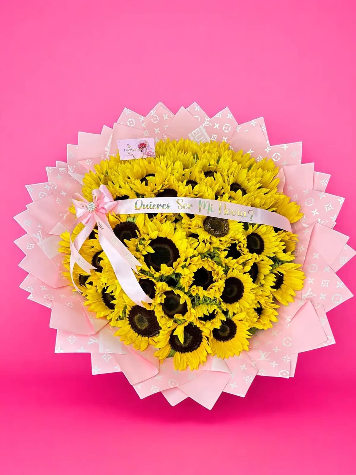 Ramo de 50 Girasoles – Sol Gigante