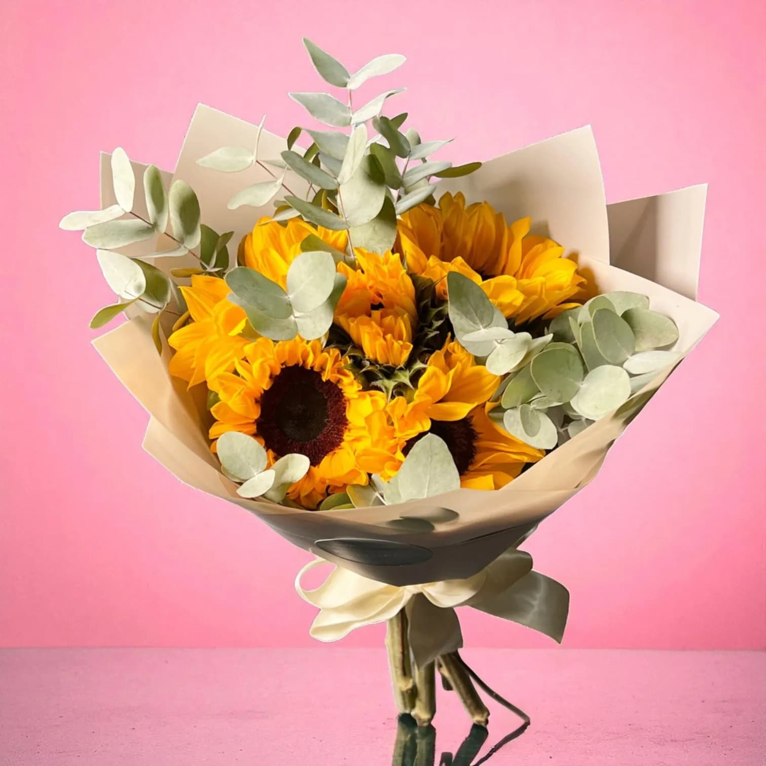 Bouquet de 5 Girasoles — Equilibrio Natural